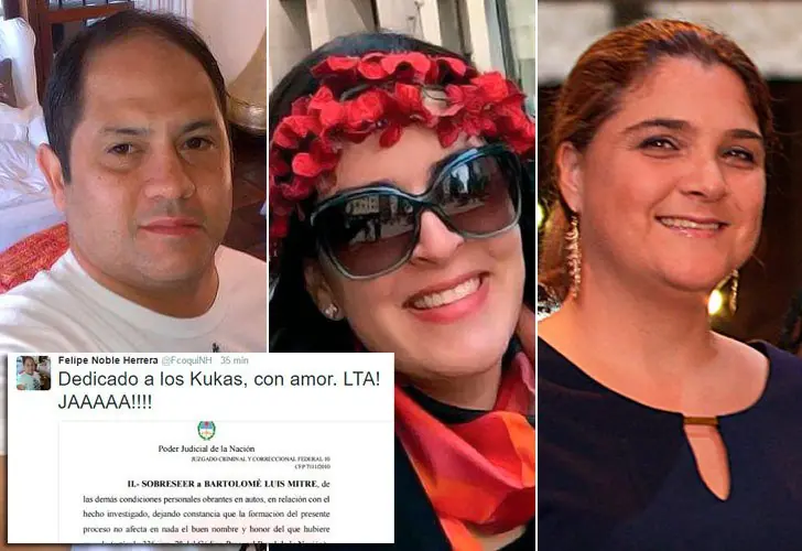 El picante festejo de los hijos de Magnetto