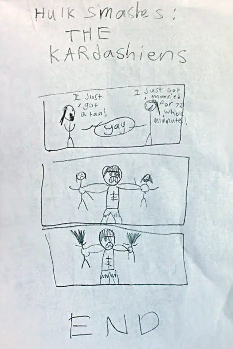18 Dibujos más escalofriantes hechos por niños