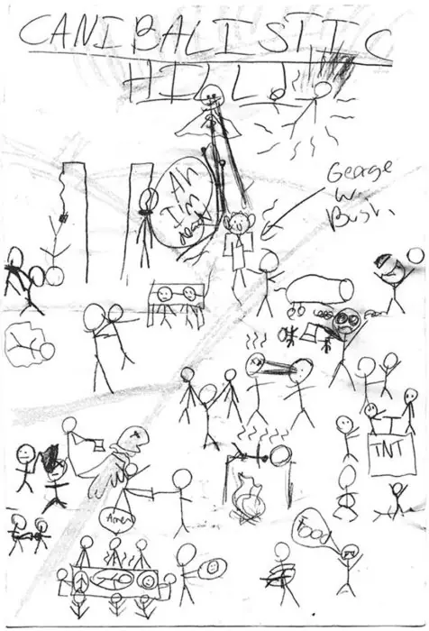 18 Dibujos más escalofriantes hechos por niños 18 Dibujos más escalofriantes hechos por niños