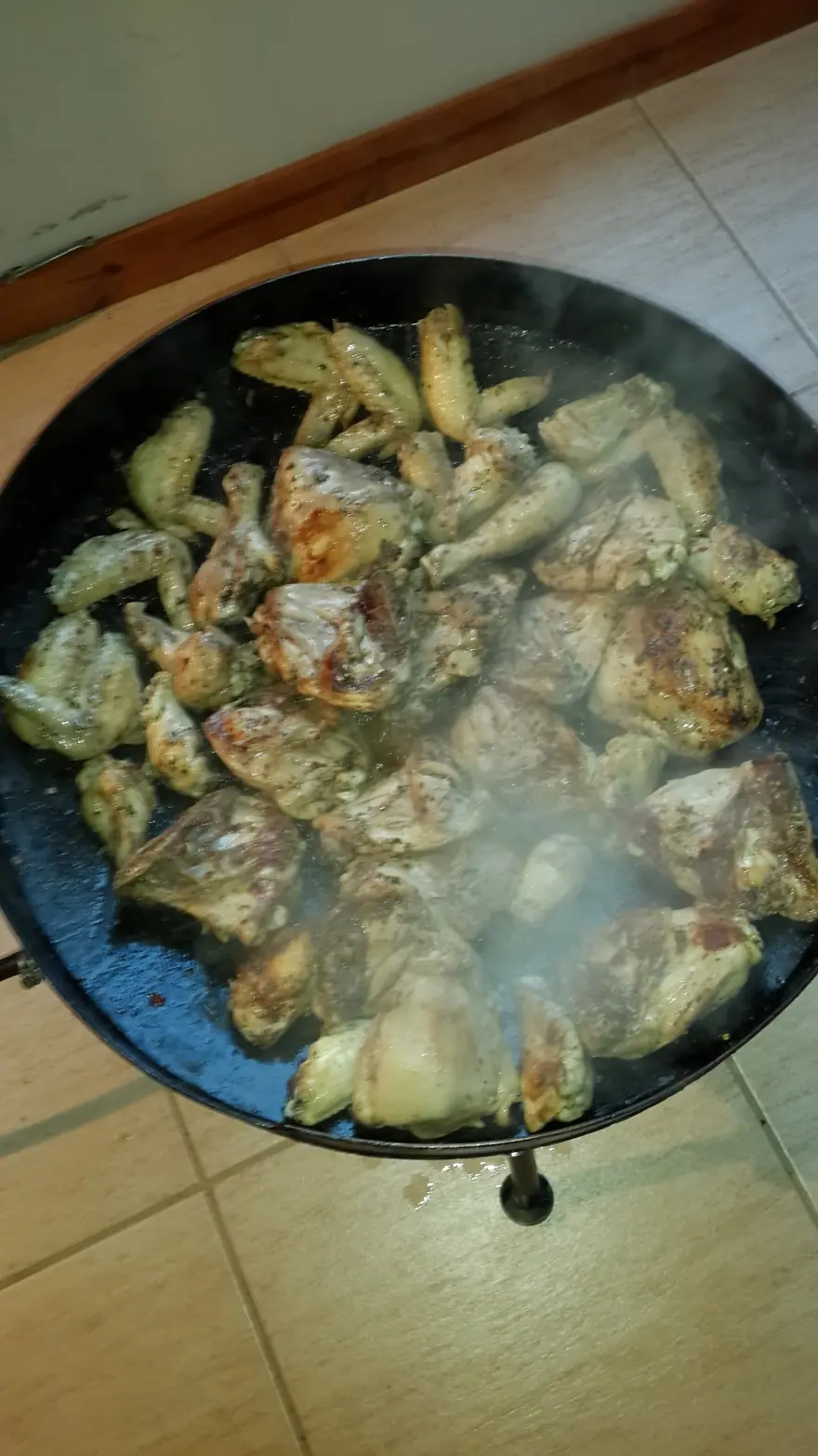 Foto receta pollo al disco – Certificada