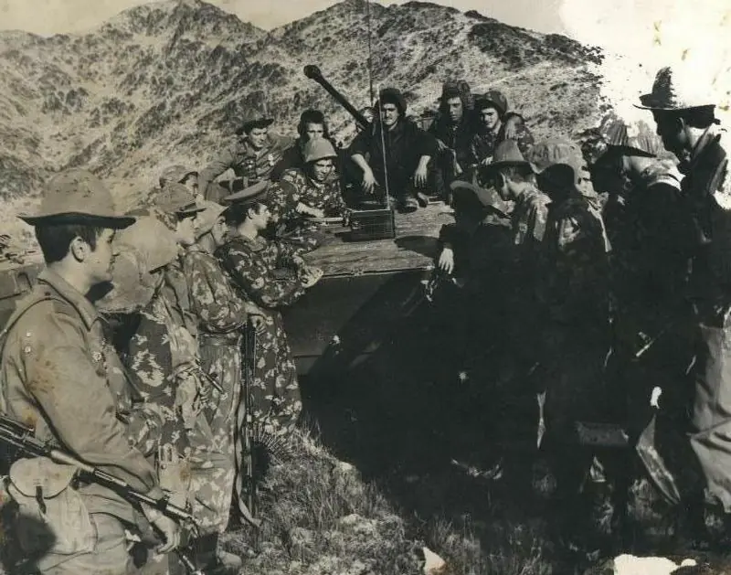 Recuerdo de la guerra soviética en Afganistán Recuerdo de la guerra soviética en Afganistán