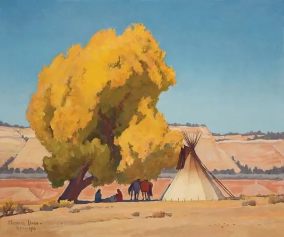 Maynard Dixon arte Estadounidense (1875-1946)