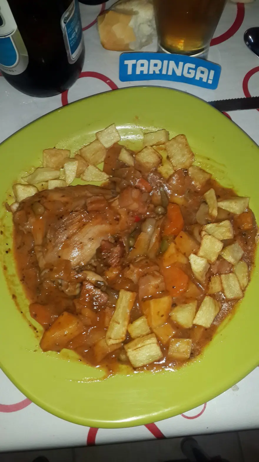 Foto receta pollo al disco – Certificada