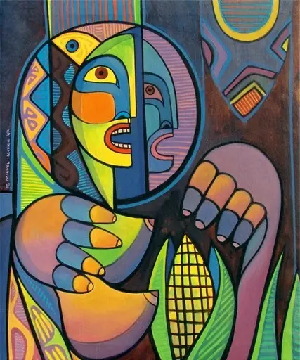 Miguel Hachen arte Neoguaraní desde Argentina Miguel Hachen arte Neoguaraní desde Argentina