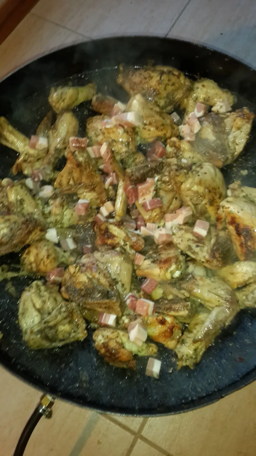 Foto receta pollo al disco – Certificada