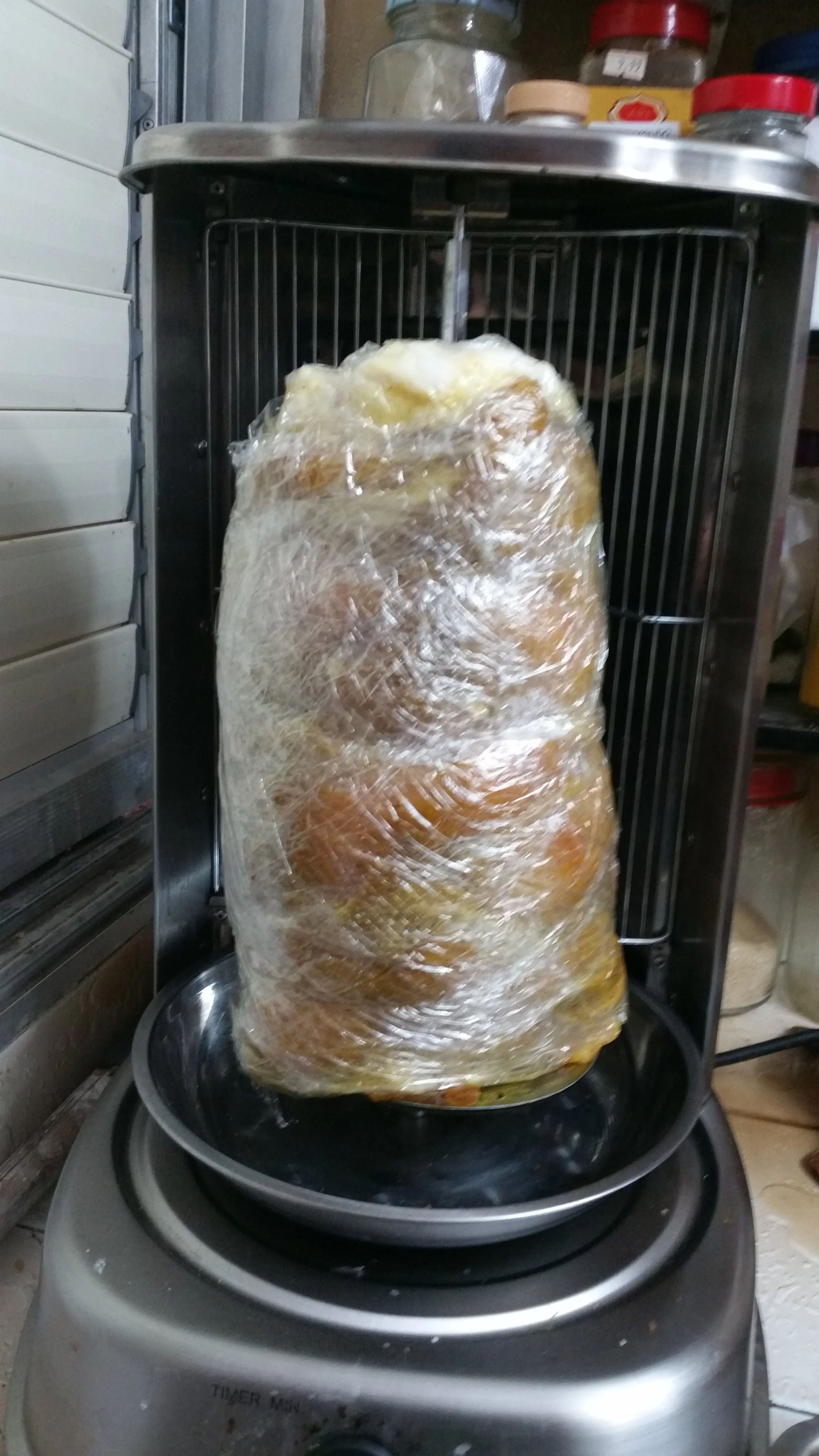 haciendo comida
