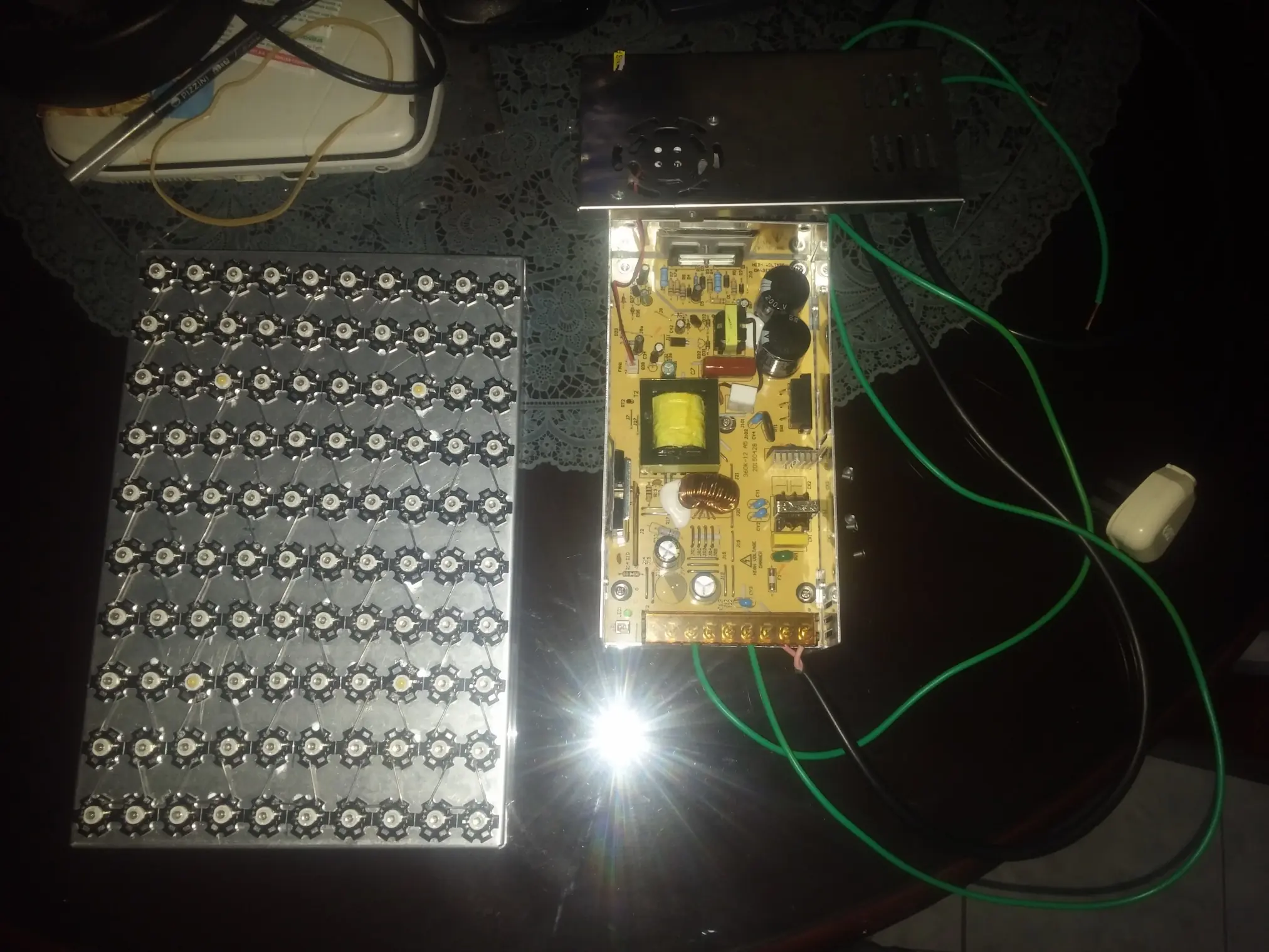 Ayuda con panel led grow 300w, no enciende.