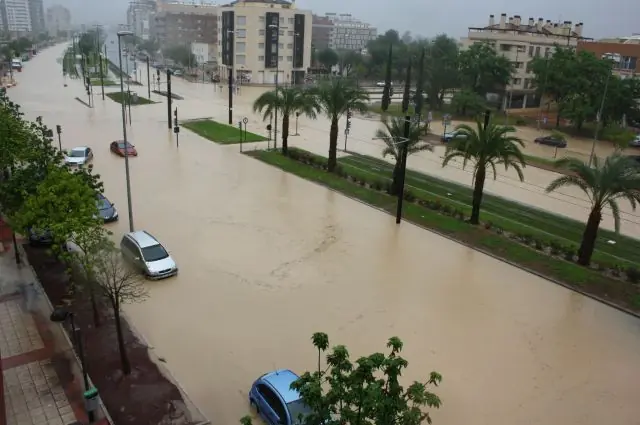 Increibles inundaciones en Murcia (España)