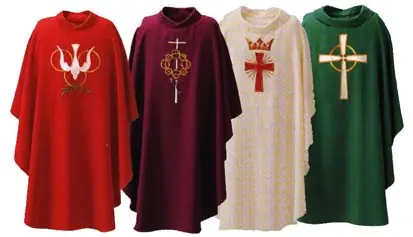 Vestiduras litúrgicas