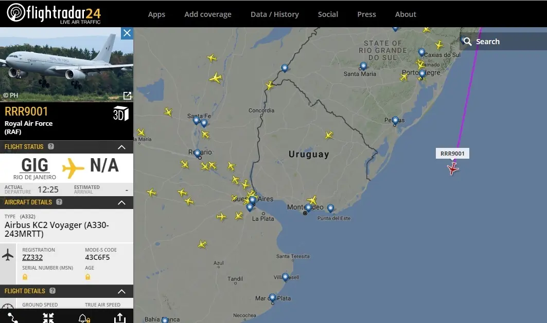 ¿Querés saber a donde van los aviones que pasan por tu casa?