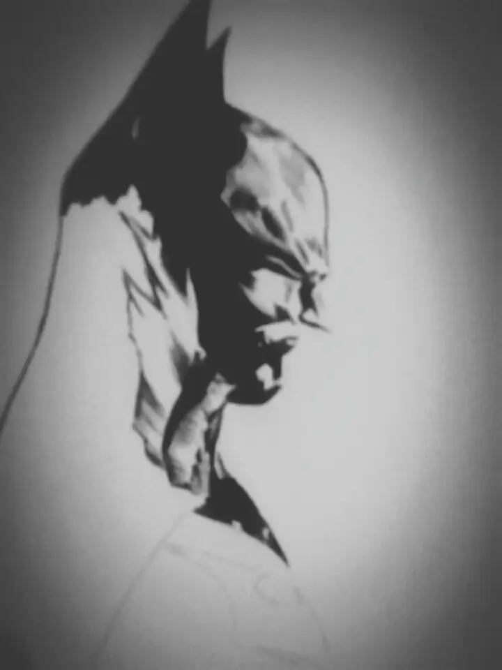 Dibujo propio "Batman & Joker"