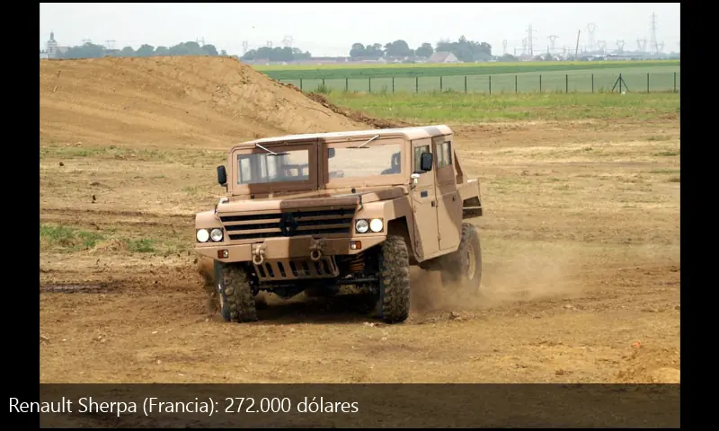 Vehículos militares disponibles para civiles