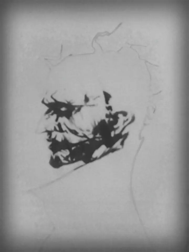 Dibujo propio "Batman & Joker"