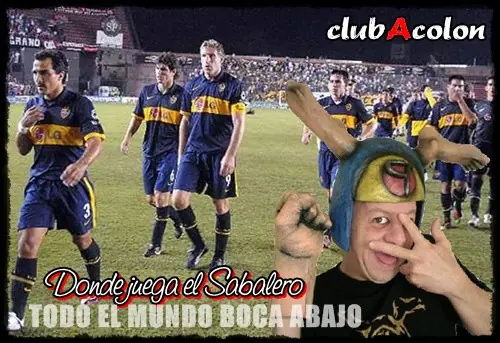 Colon se ríe de boca