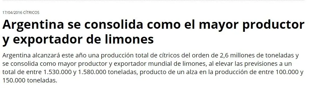 limones