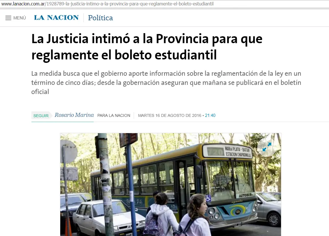 boleto estudiantil gratuito