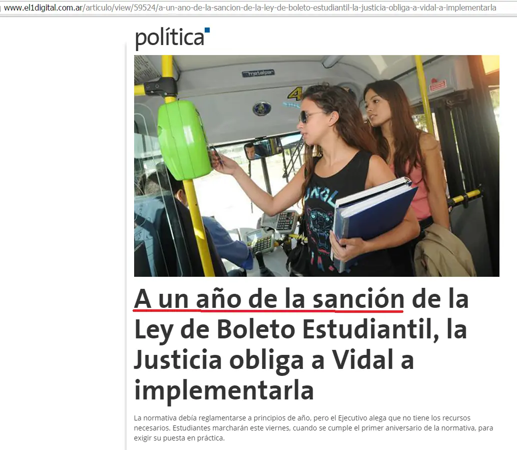 boleto estudiantil gratuito