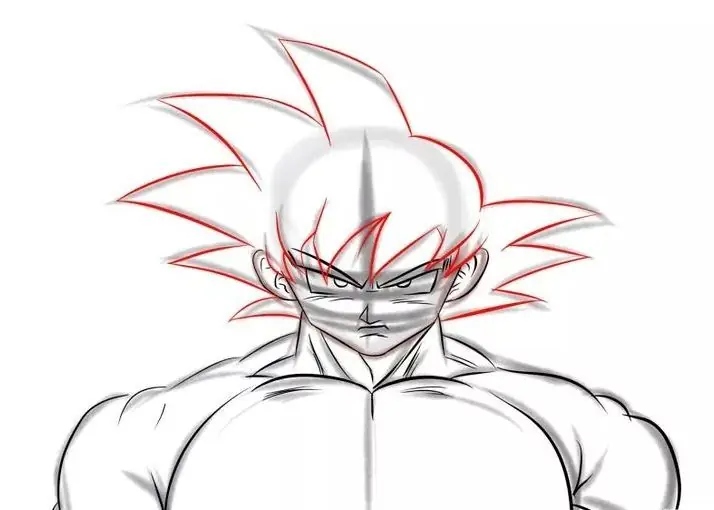 goku pelo negro
