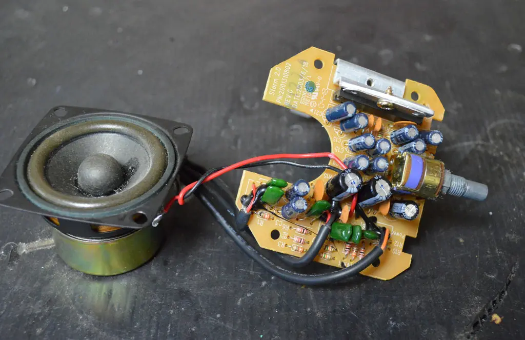 mini amplificador casero