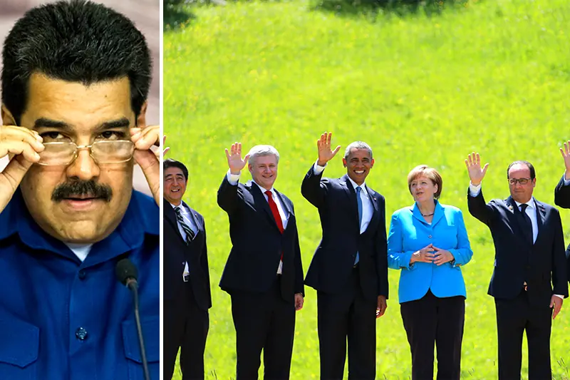 Vzla:G7 Insto a Maduro a dialogar con la Oposicion
