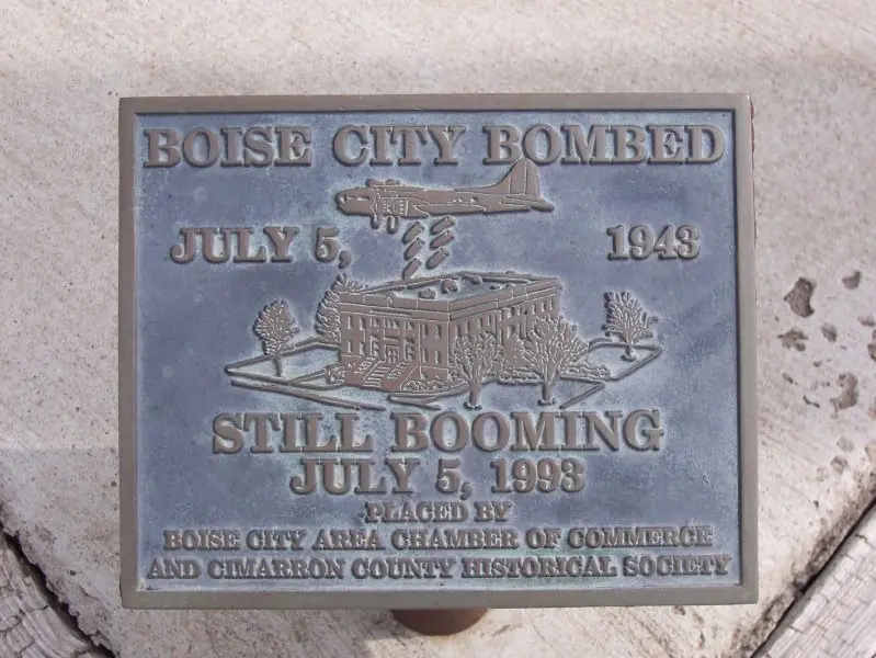 El día que la USA bombardeó a Boise City