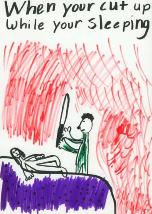 18 Dibujos más escalofriantes hechos por niños 18 Dibujos más escalofriantes hechos por niños