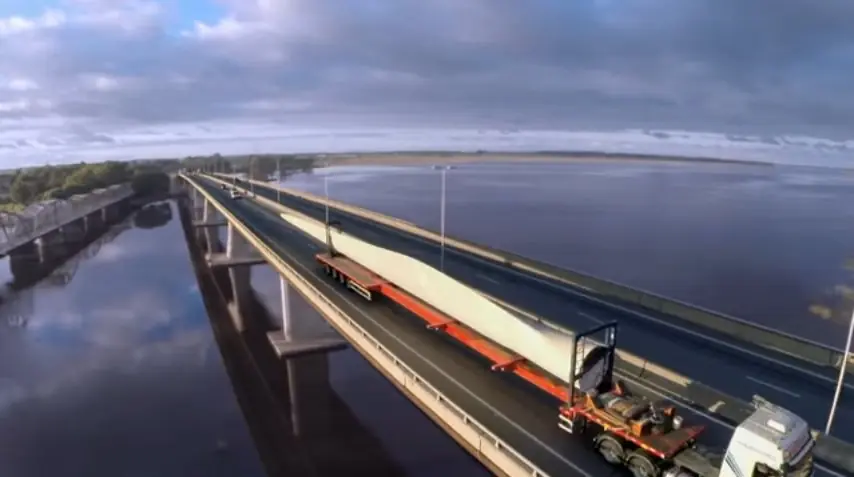 Energía eólica en Uruguay, pase y vea.