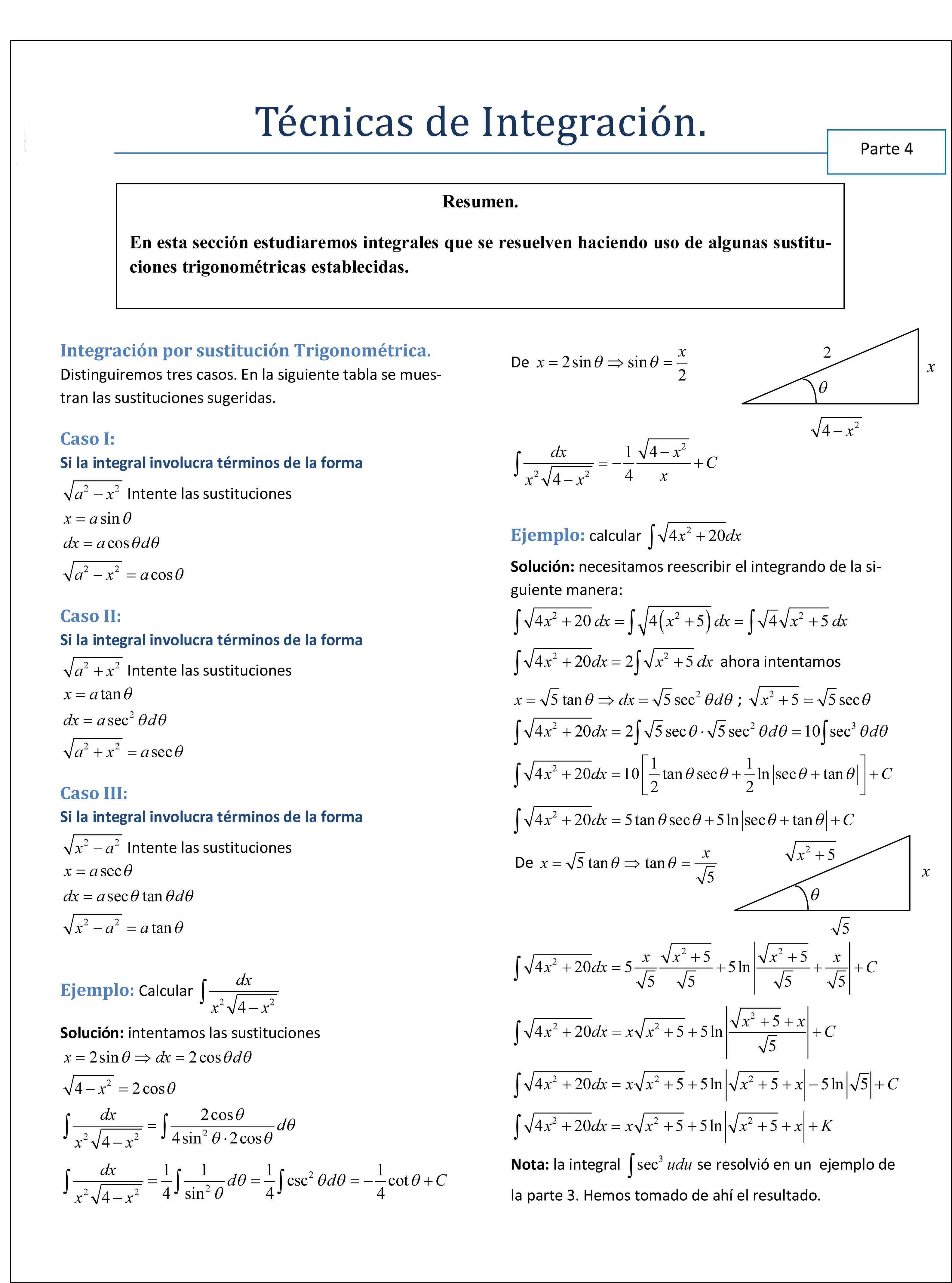 ¿Te haces bocha con las integrales?, pasa te ayudo