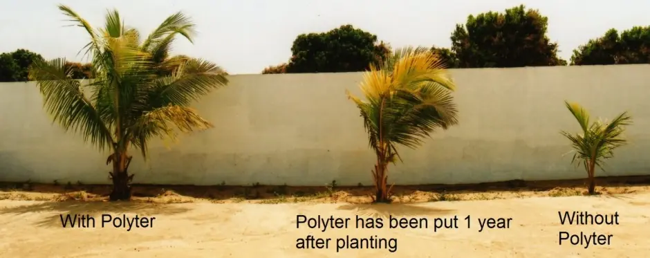 Polyter, el invento que salva las cosechas