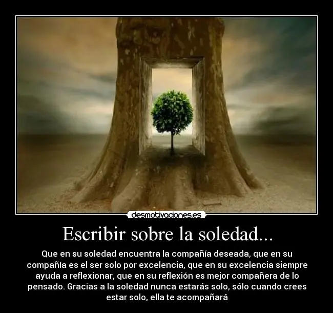 Carta a mi soledad