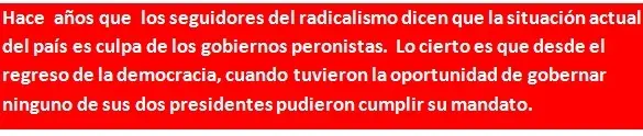 Ser Radical en tiempos de Macri