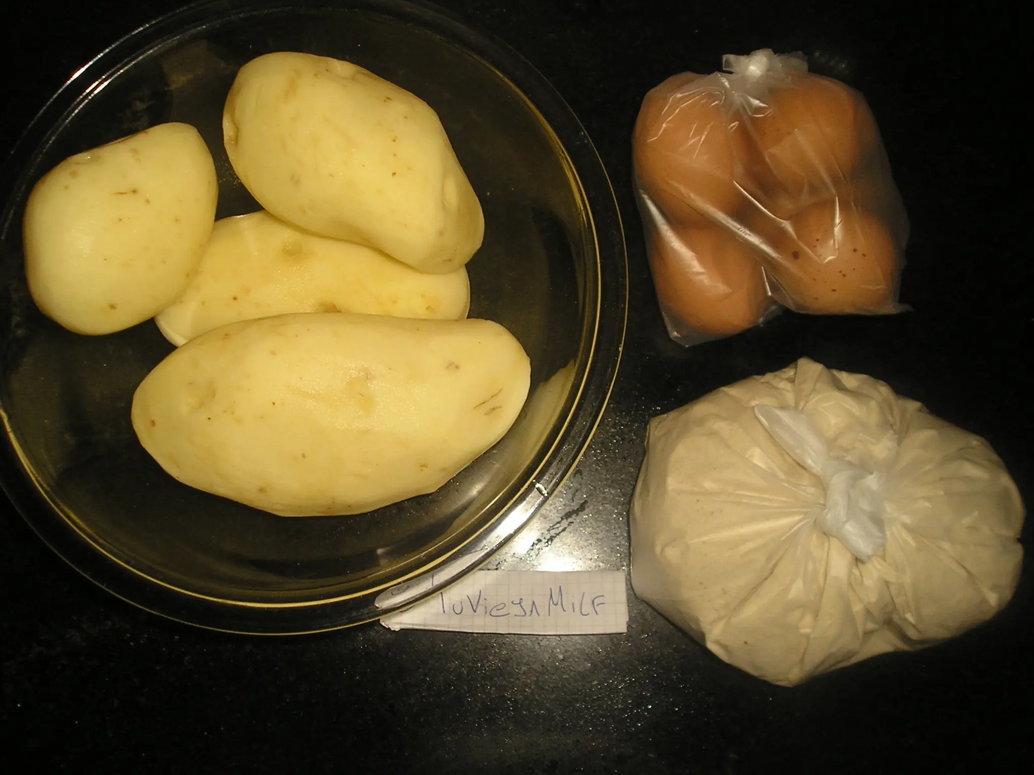 Bombas de papa + yapa [foto receta]