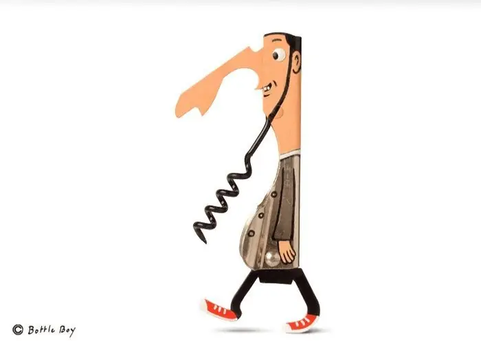 Personajes con objetos cotidianos de Gilbert Legrand