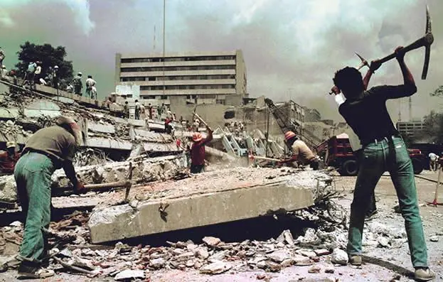 19 sept 1985 Día triste para México [Fotos explicadas]