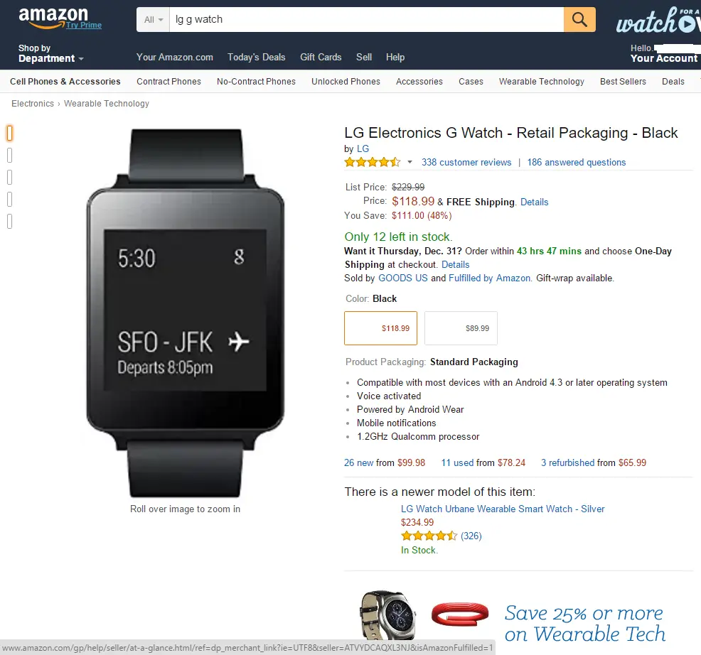 Me compre un smartwatch con bits