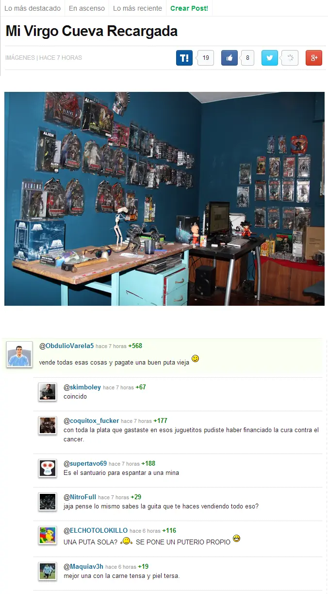 Los 20 mejores comentarios de la historia de Taringa