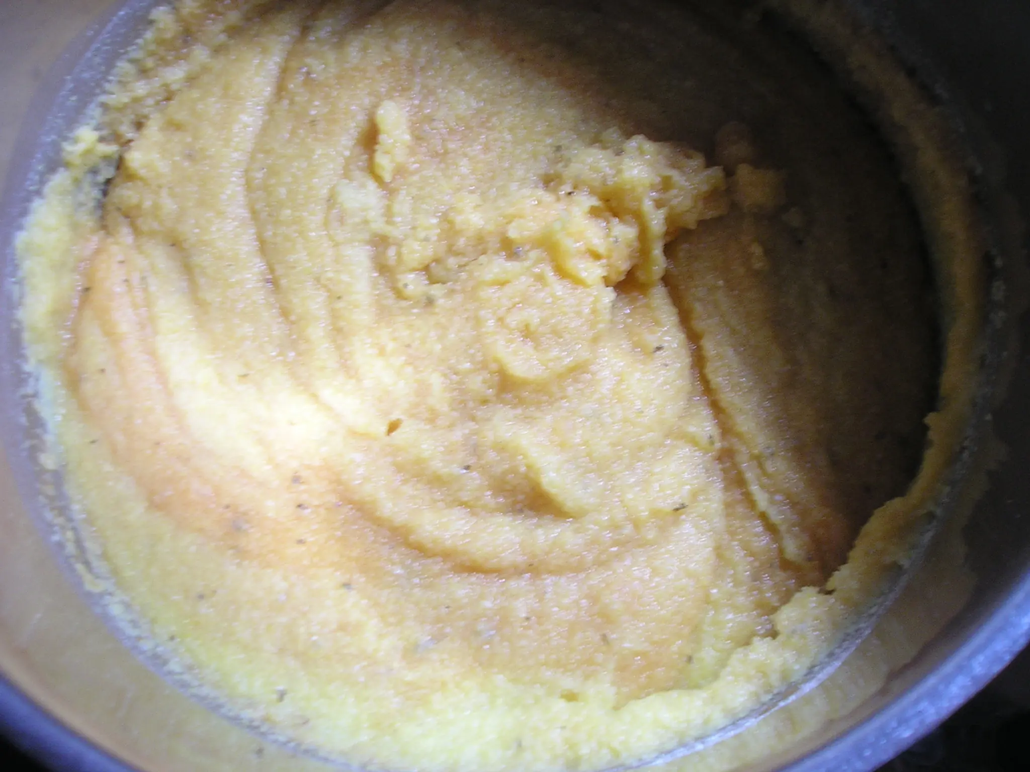 pizza de polenta