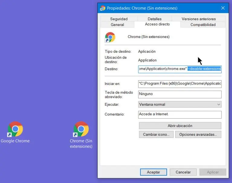 Desactivar permanentemente las extensiones de navegadores