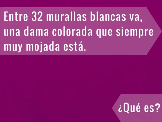 8 adivinanzas