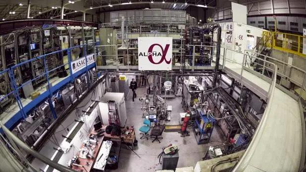 Logran ver el espectro de la antimateria