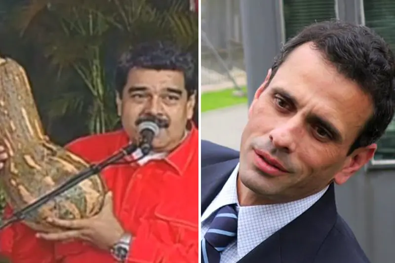 "Maduro le enviamos esta ayuamota gigante a Capriles"