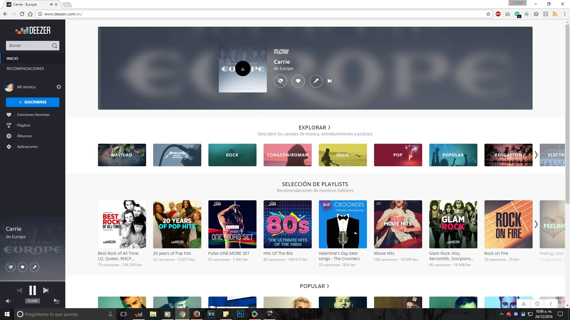 Conoce Dezzer, y olvidate de Spotify. Conoce Dezzer, y olvidate de Spotify.