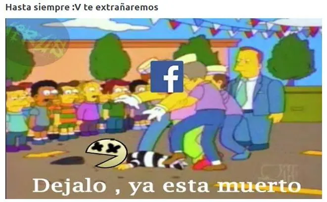 Sacaron el emoji del pacman de Facebook