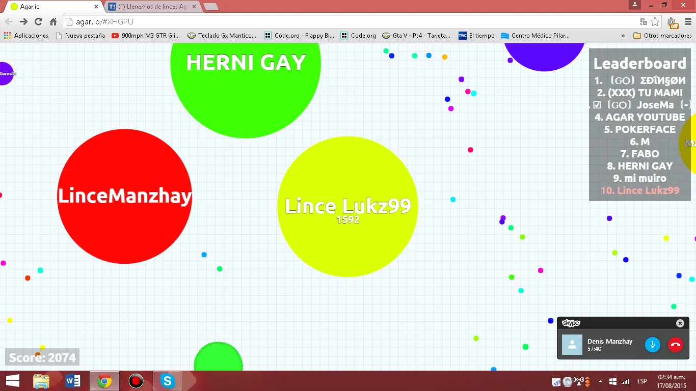 Juntada Taringuera #3 Agar.io [Recopilación parte 1/2]