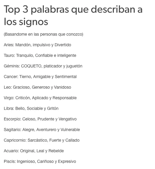Conocé lo que tu horóscopo dice de vos