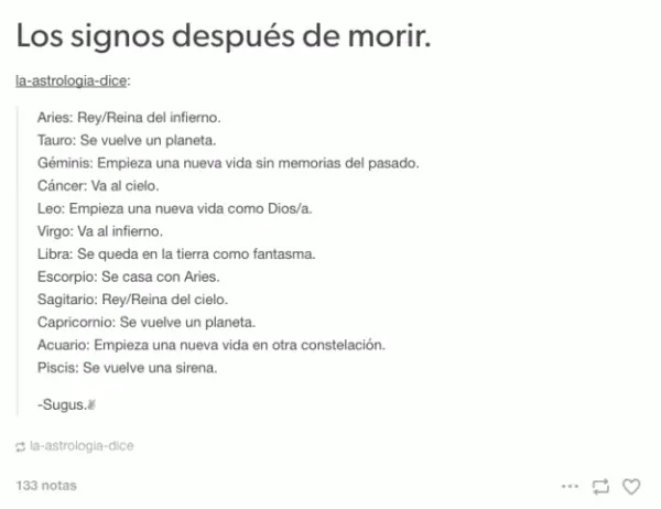 Conocé lo que tu horóscopo dice de vos