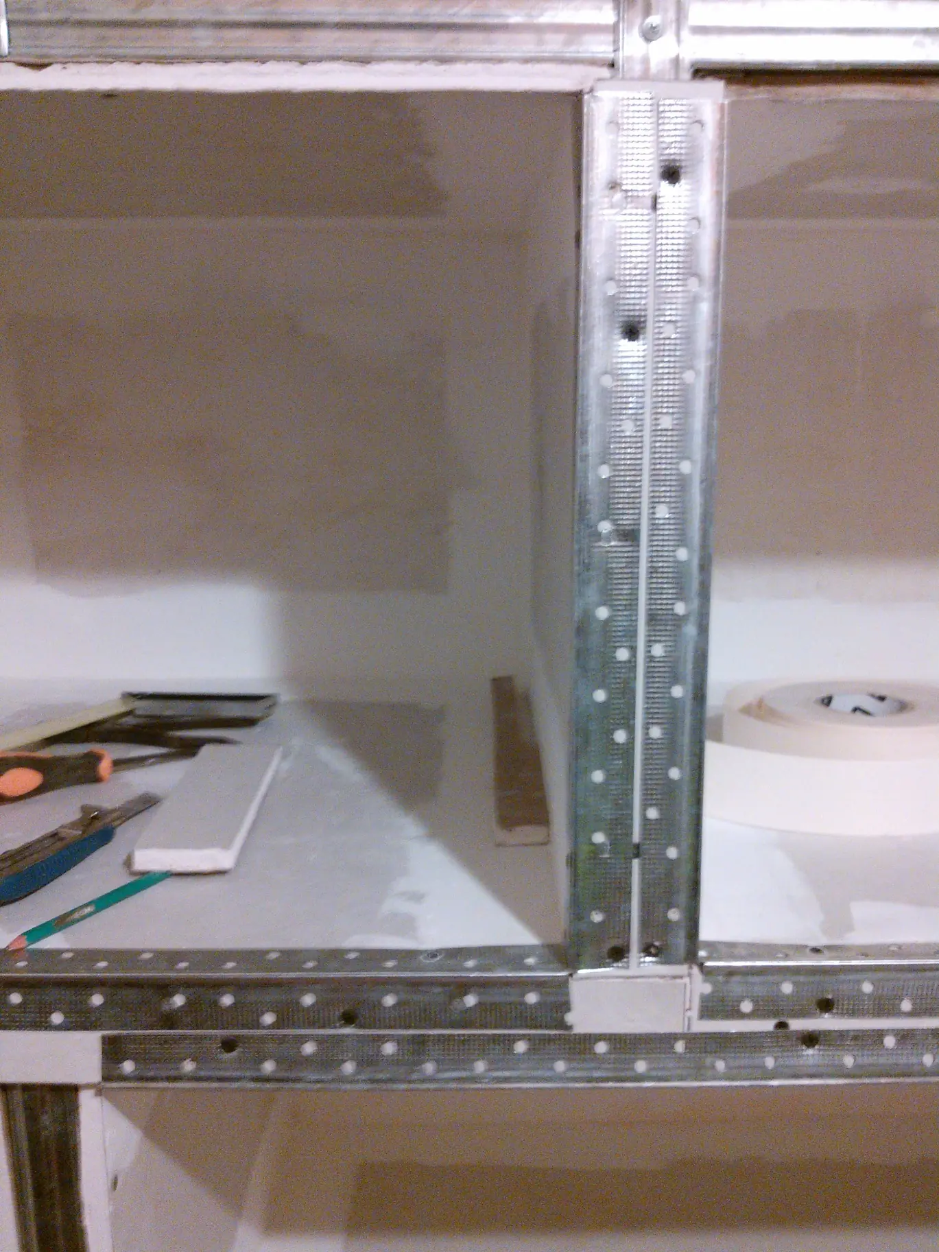 Hice un placard de durlock y te lo muestro