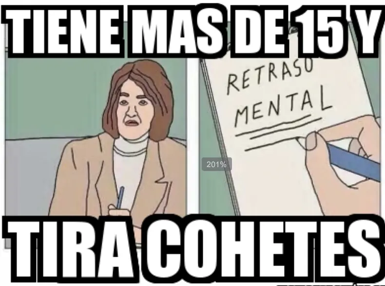 asi que te gusta la pirotecnia ? tenes retraso mental papu
