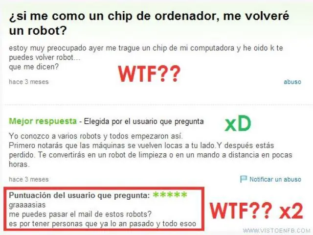 28 respuestas más divertidas y absurdas a preguntas de YAHOO