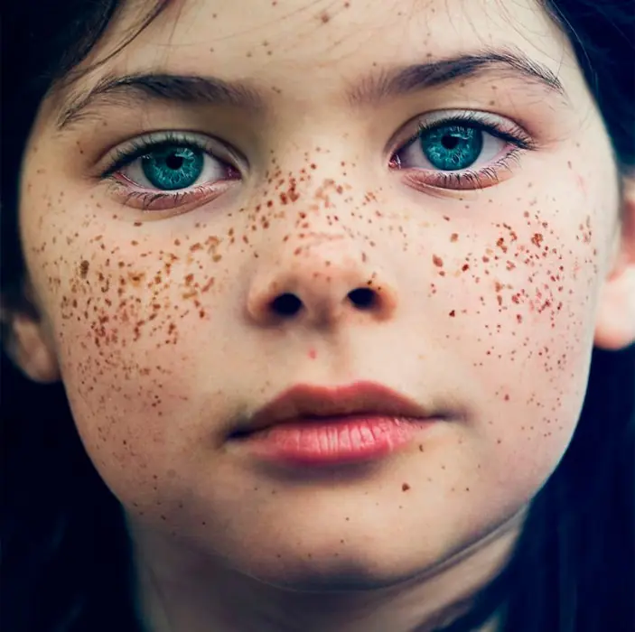 Personas a las que las pecas las hacen aún más hermosas